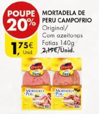Pingo Doce MORTADELA DE PERU CAMPOFRIO 140g promoção