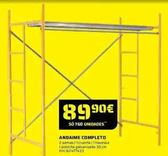 Bricomarché ANDAIME COMPLETO promoção