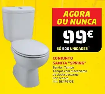 Bricomarché CONJUNTO SANITA "SPRING" promoção