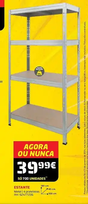 Bricomarché ESTANTE promoção