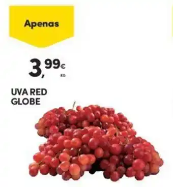 Continente UVA RED GLOBE promoção