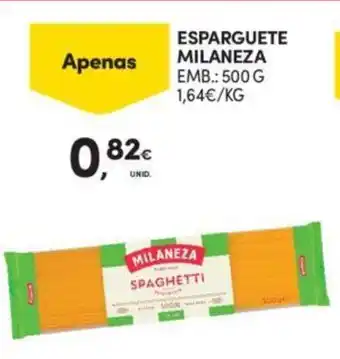 Continente ESPARGUETE MILANEZA EMB.: 500 G promoção