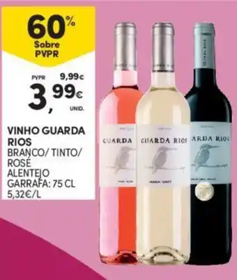 Continente VINHO GUARDA RIOS promoção