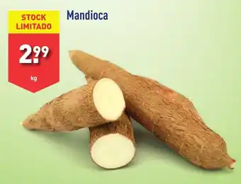 ALDI Mandioca kg promoção