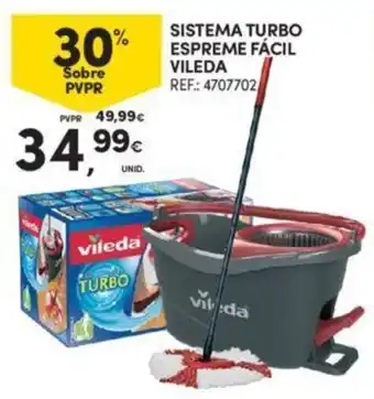 Continente SISTEMA TURBO ESPREME FÁCIL VILEDA promoção