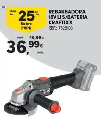 REBARBADORA 18V LI S/BATERIA KRAFTIXX