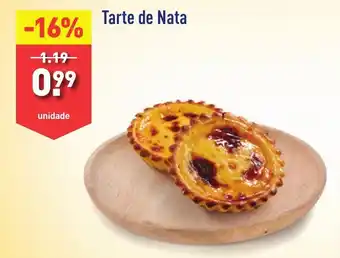 ALDI Tarte de Nata promoção