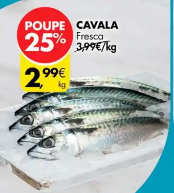 Pingo Doce CAVALA Fresca promoção