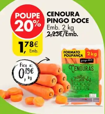 Pingo Doce CENOURA PINGO DOCE Emb. 2kg promoção