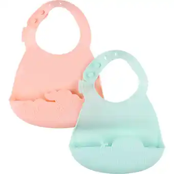 Conjunto 2 babetes silicone