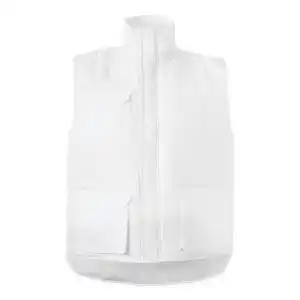 Colete acolchoado s branco