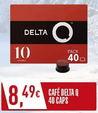 Miranda Supermercados CAFÉ DELTA Q 40 CAPS promoção
