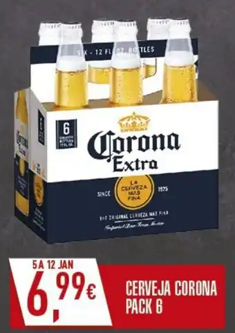 CERVEJA CORONA PACK 6