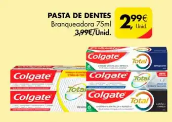 Pingo Doce PASTA DE DENTES Branqueadora 75ml promoção