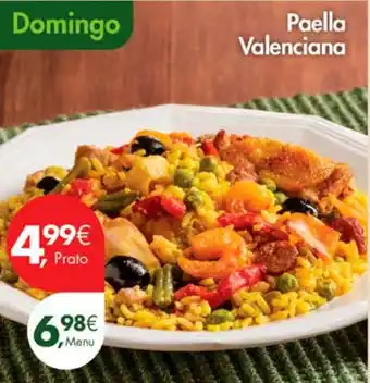 Pingo Doce Paella Valenciana promoção