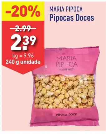 ALDI MARIA PIPOCA Pipocas Doces 240g promoção