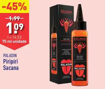 PALADIN Piripiri Sacana 75 ml unidade