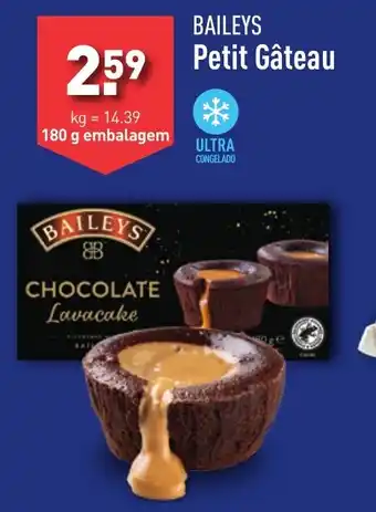 ALDI BAILEYS Petit Gâteau 180g promoção