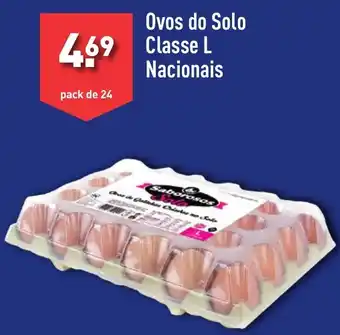 ALDI Ovos do Solo Classe L Nacionais promoção