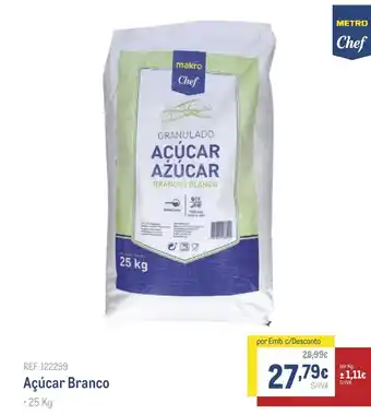 Makro Açúcar Branco promoção