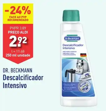 ALDI DR. BECKMANN Descalcificador Intensivo promoção