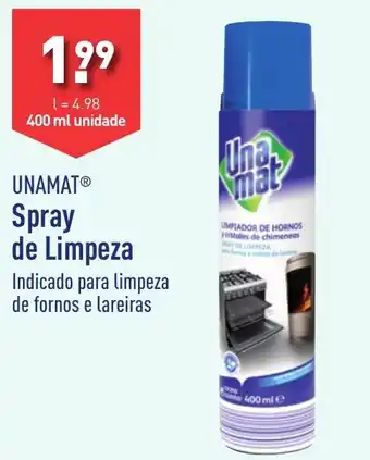 UNAMAT Spray de Limpeza Indicado para limpeza de fornos e lareiras