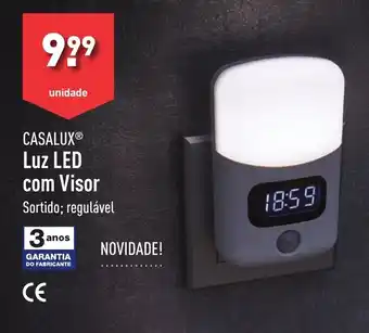 ALDI CASALUX Luz LED com Visor promoção