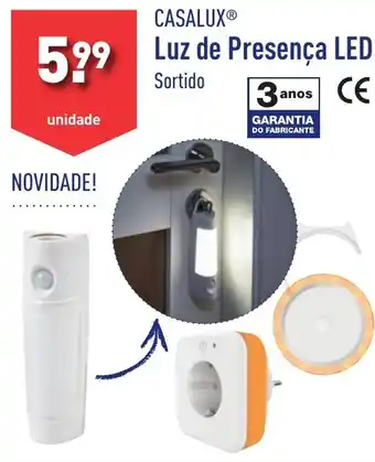 CASALUX Luz de Presença LED