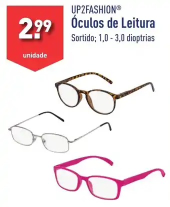 ALDI UP2FASHION Óculos de Leitura Sortido; 1,0-3,0 dioptrias promoção