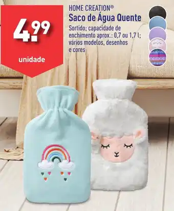 ALDI HOME CREATION Saco de Água Quente promoção