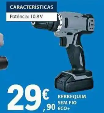E.Leclerc BERBEQUIM SEM FIO ECO+ promoção