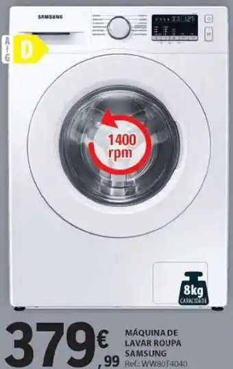E.Leclerc MAQUINA DE LAVAR ROUPA SAMSUNG promoção