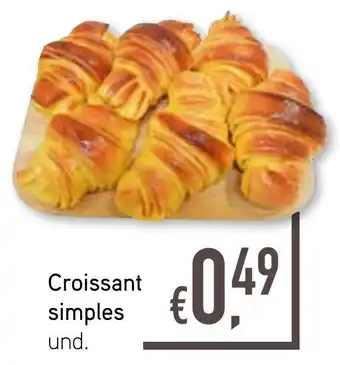 Bolama Croissant simples und. promoção
