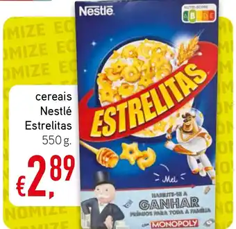 Bolama Cereais Nestlé Estrelitas 550 g. promoção