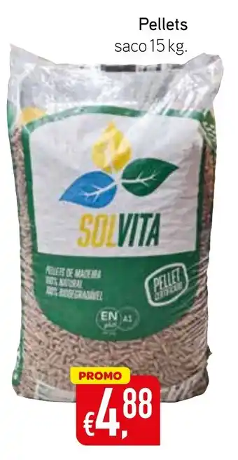 Pellets saco 15 kg.
