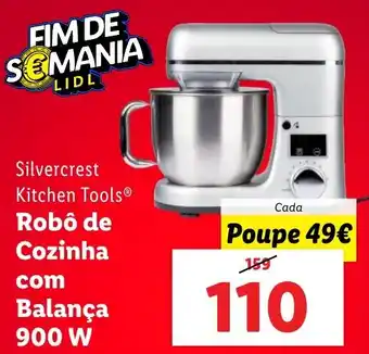 Lidl Silvercrest Kitchen Tools Robô de Cozinha com Balança 900W promoção
