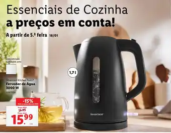 Lidl Silvercrest Kitchen Tools Fervedor de Água 3000 W promoção