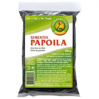 Continente Sementes de papoila promoção