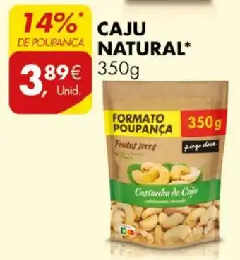 Pingo Doce CAJU NATURAL 350g promoção