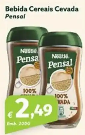 Bebida Cereais Cevada Pensal emb. 200g