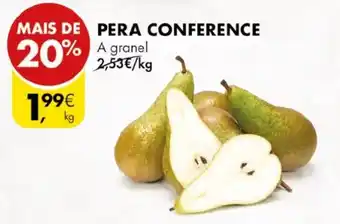 Pingo Doce PERA CONFERENCE a granel promoção