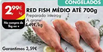 Pingo Doce RED FISH MÉDIO ATÉ 700g promoção