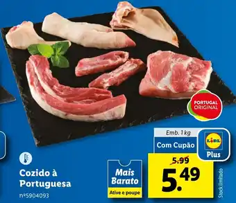 Lidl Cozido à Portuguesa Emb. 1 kg promoção