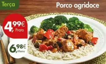 Pingo Doce Porco agridoce promoção