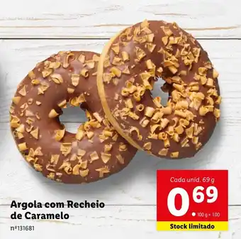 Lidl Argola com Recheio de Caramelo Cada unid. 69 g promoção