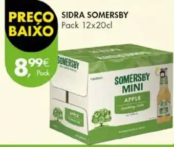 Pingo Doce SIDRA SOMERSBY Pack 12x20cl promoção