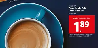 Lidl Bellarom Cápsulasde Café Intensidade 14 promoção