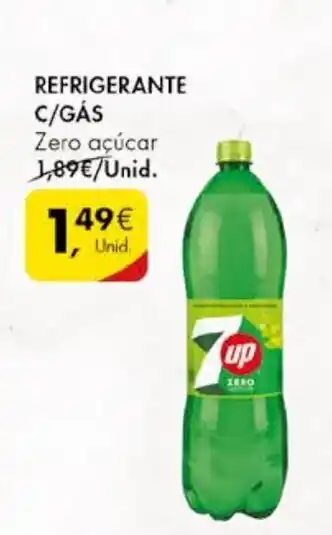 Pingo Doce REFRIGERANTE C/GÁS Zero açúcar promoção