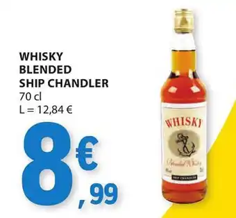 E.Leclerc WHISKY BLENDED SHIP CHANDLER 70 cl promoção