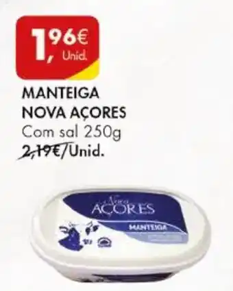 Pingo Doce MANTEIGA NOVA AÇORES Com sal 250g promoção